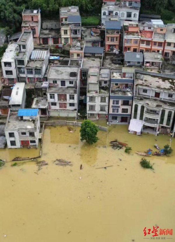淘股神 广西百色洪水围村致庄稼被淹 村民生活受严重影响